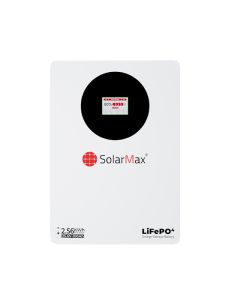 SolarMax 25.6V 100Ah Lithium Battery (2.56kWh)